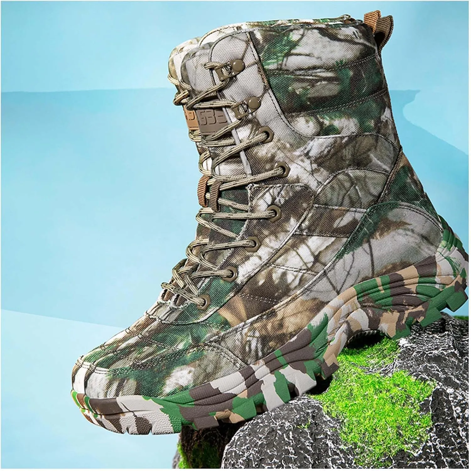 Men's Tactical Military Army Combat Boots Outdoor Work Boots Hunting Boots