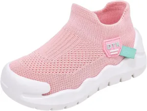 New Spring and Breathable Knitted Sneakers for Boys Girls Middle and Older Children Boy Sneakers Boys Athletic Shoes