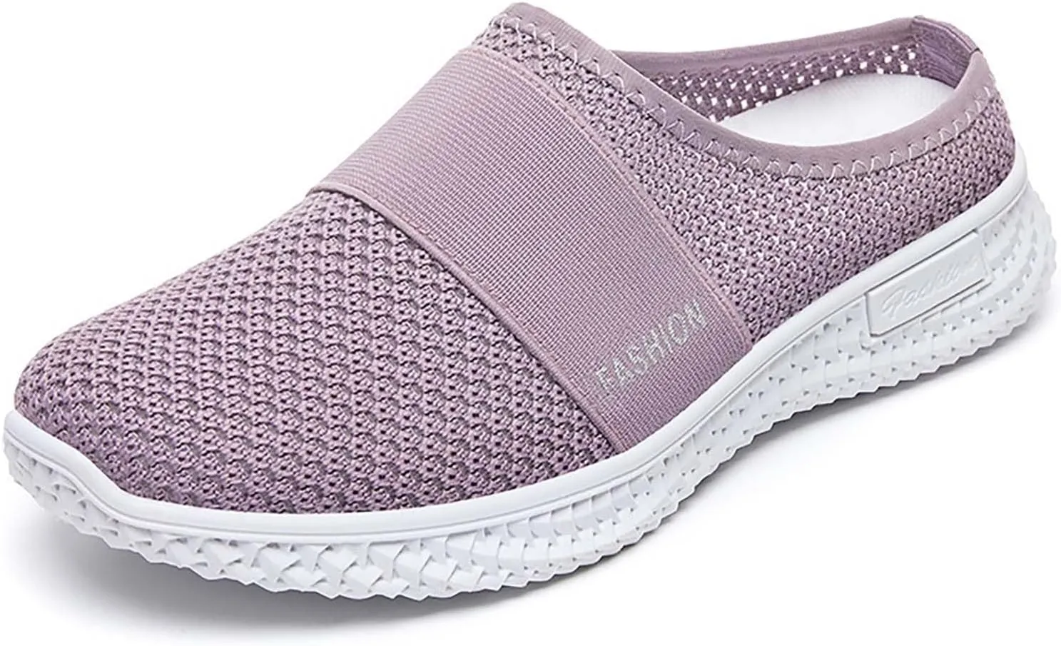 Orthopedic Walking Shoes Mules for Women 2025 Casual Mesh Summer Slip-On Breathable Slippers Closed Toe Diabetic Air-Cushion Slingback Slides with Arch-Support