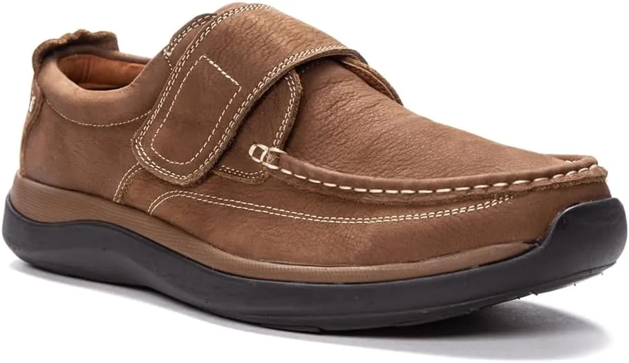 Propét Men's Porter Hook and Loop Strap Slip-Ons