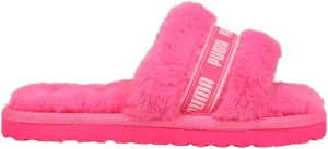 PUMA Kids Girls Fluff Slide Casual Slippers Casual - Pink - Size 2 M