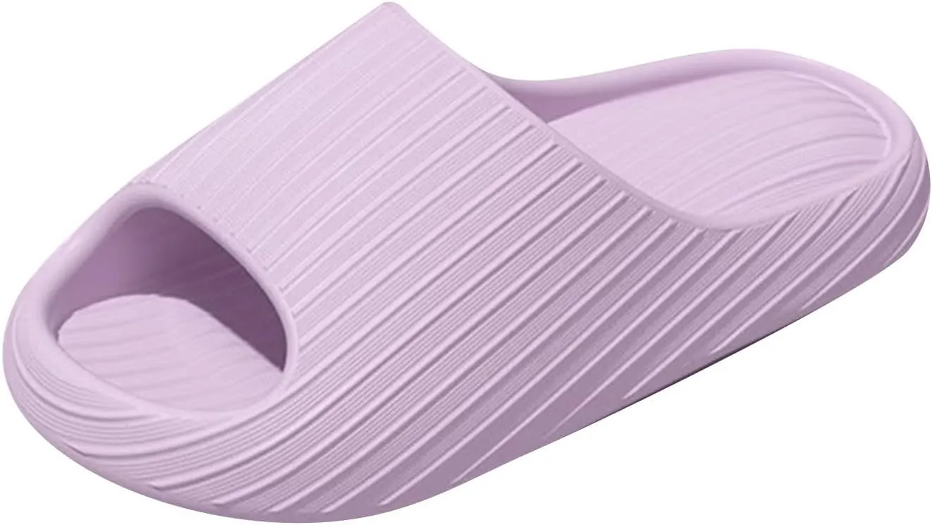 Sandal Slippers for Women Bathroom House and Pool Sandals Non Slip Pool Slides Shower Shoes for Women