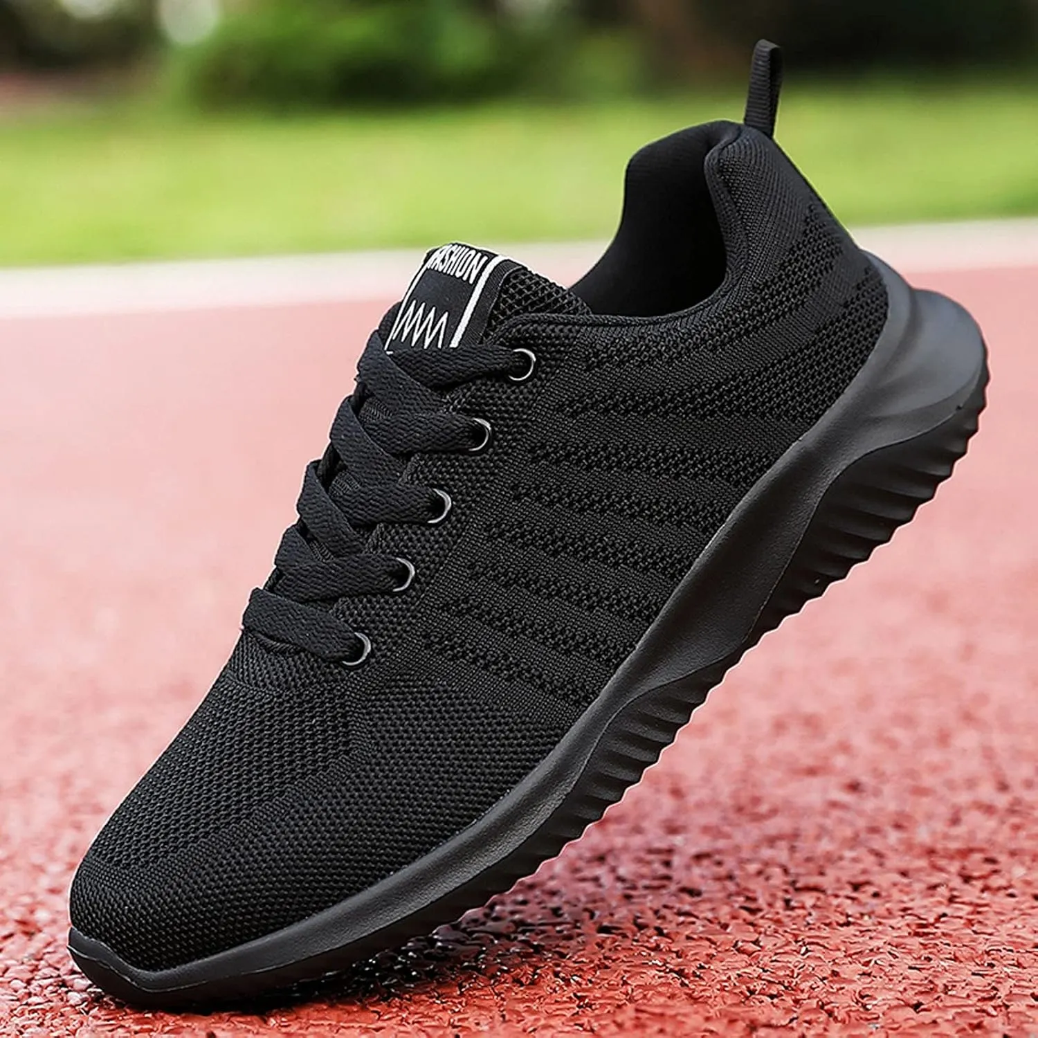 SBGMoSJ Womens Sneakers Size 6 Slip Ons Black Sneakers Women Trendy Hiking Shoes Women Lightweight Breathable Women Sneakers Women's Comfortable Working Nurse Shoes Non-Slip Size 6.5