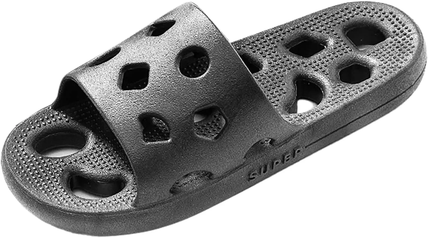 Shower Sandals Non Slip Quick Drying Bathroom Slippers for Women Men Swimming Beach Indoor and Outdoor Slides for Men