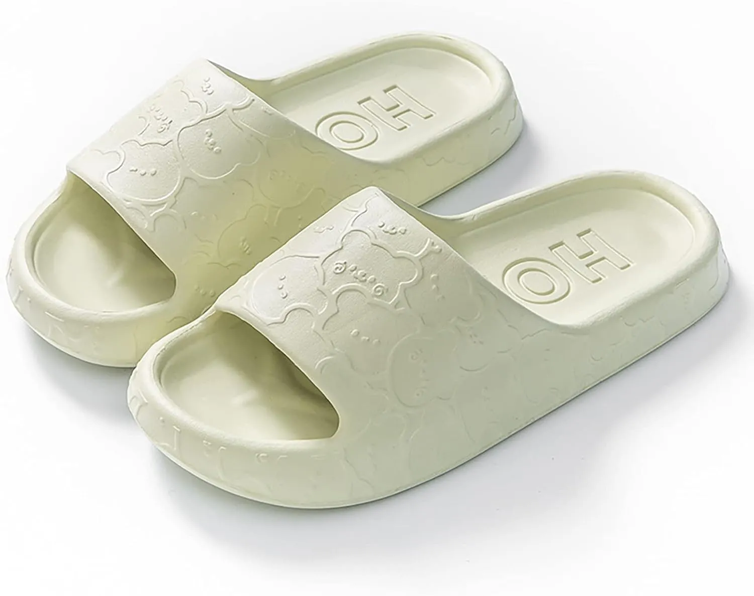 Shower Shoes for Women Non Slip Indoor Home House Beach Shoes Memory Foam Slides Sandal Slippers for Women