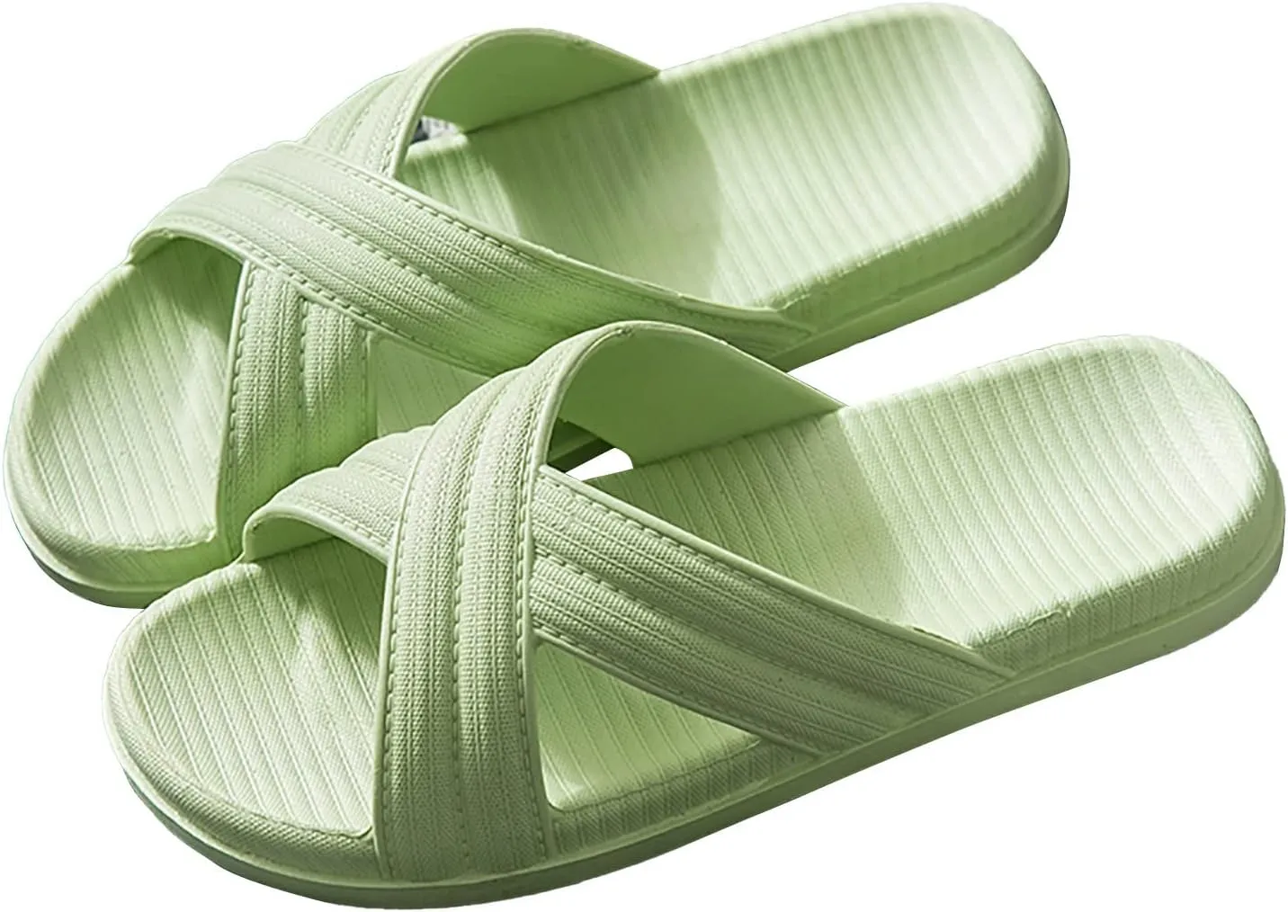 Shower Shoes Non Slip Quick Drying Bathroom Slippers for Women Men Lightweight Beach Sandals with Drain Holes