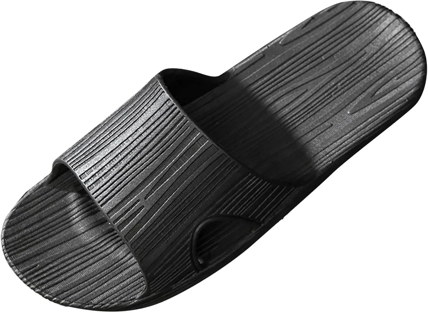 Slides for Men Slides for Women Bathroom Slippers Men Shower Shoes Women Drainage Hole Indoor Outdoor Open Toe Slippers