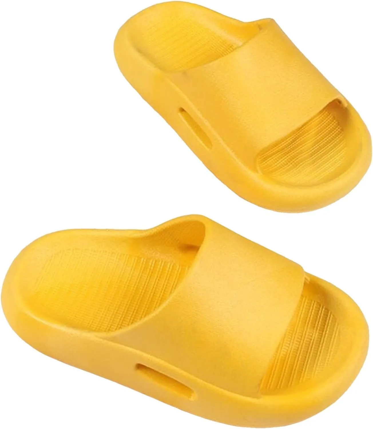 Slip On Slides for Kids Non Slip Quick Drying Shower Slippers Fashion Summer Beach Slippers Foam Slipper