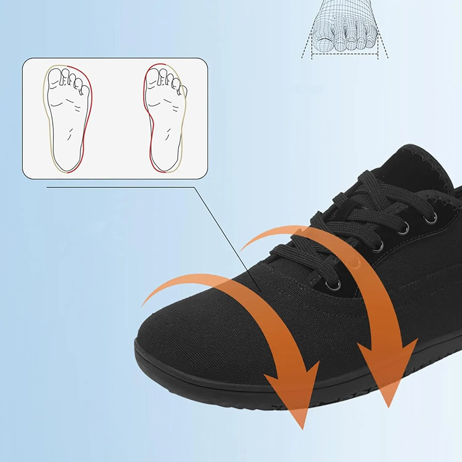 Sneakers for Men Womens Running Shoes Women's Slip on Shoes Wide Toe Box Trendy Casual Platform Loafers for Women Wide Womens Fashion Sneakers