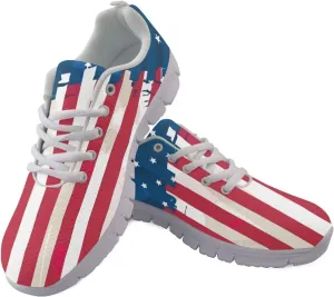 Sneakers for Women Light Lace-up Flats Sneakers Fashion Outdoor Walking Running Shoes
