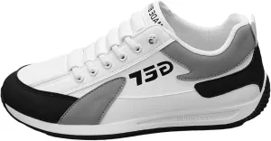 Sports Shoes Spring New Foreign Trade Men's Lace Up Running Fashion Shoes Cooled Men