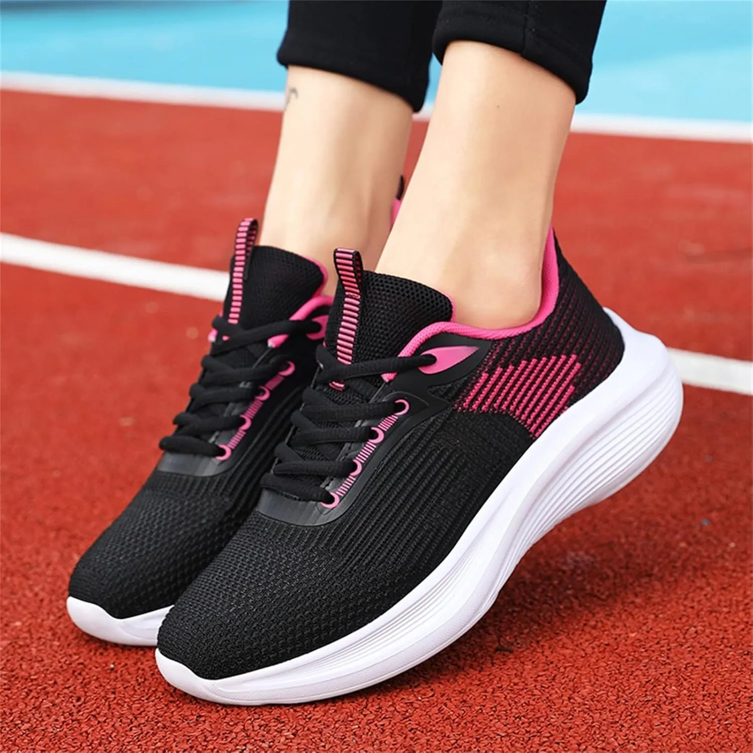 Stylish Platform Sneakers for Women 2023 Zapatos De Trabajo Confortables para Mujer Hiking Shoes Women 7.5 Wide Women Athletic Walking Shoes Fashion Sneakers Non Slip Work Shoes Women Size 8