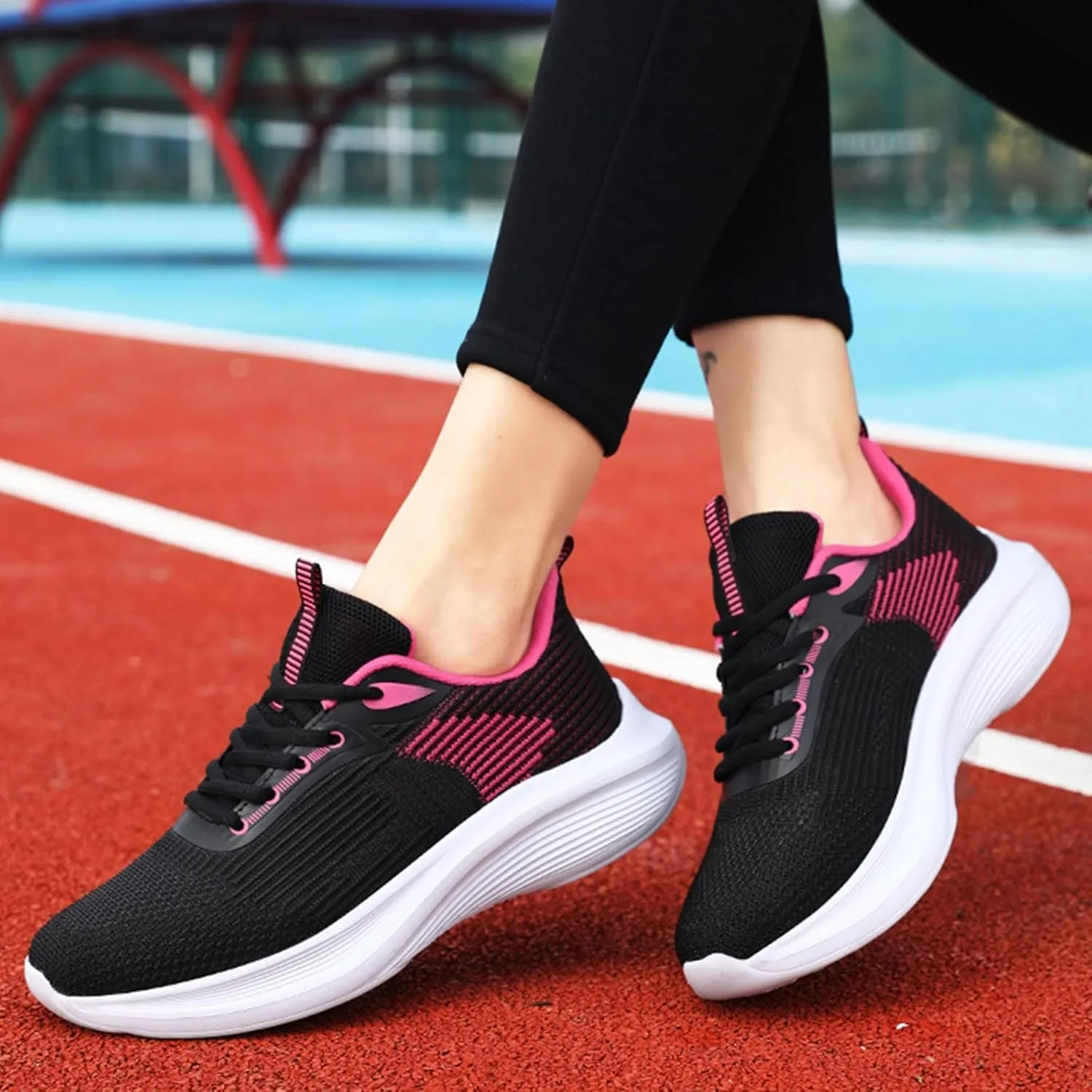 Stylish Platform Sneakers for Women 2023 Zapatos De Trabajo Confortables para Mujer Hiking Shoes Women 7.5 Wide Women Athletic Walking Shoes Fashion Sneakers Non Slip Work Shoes Women Size 8
