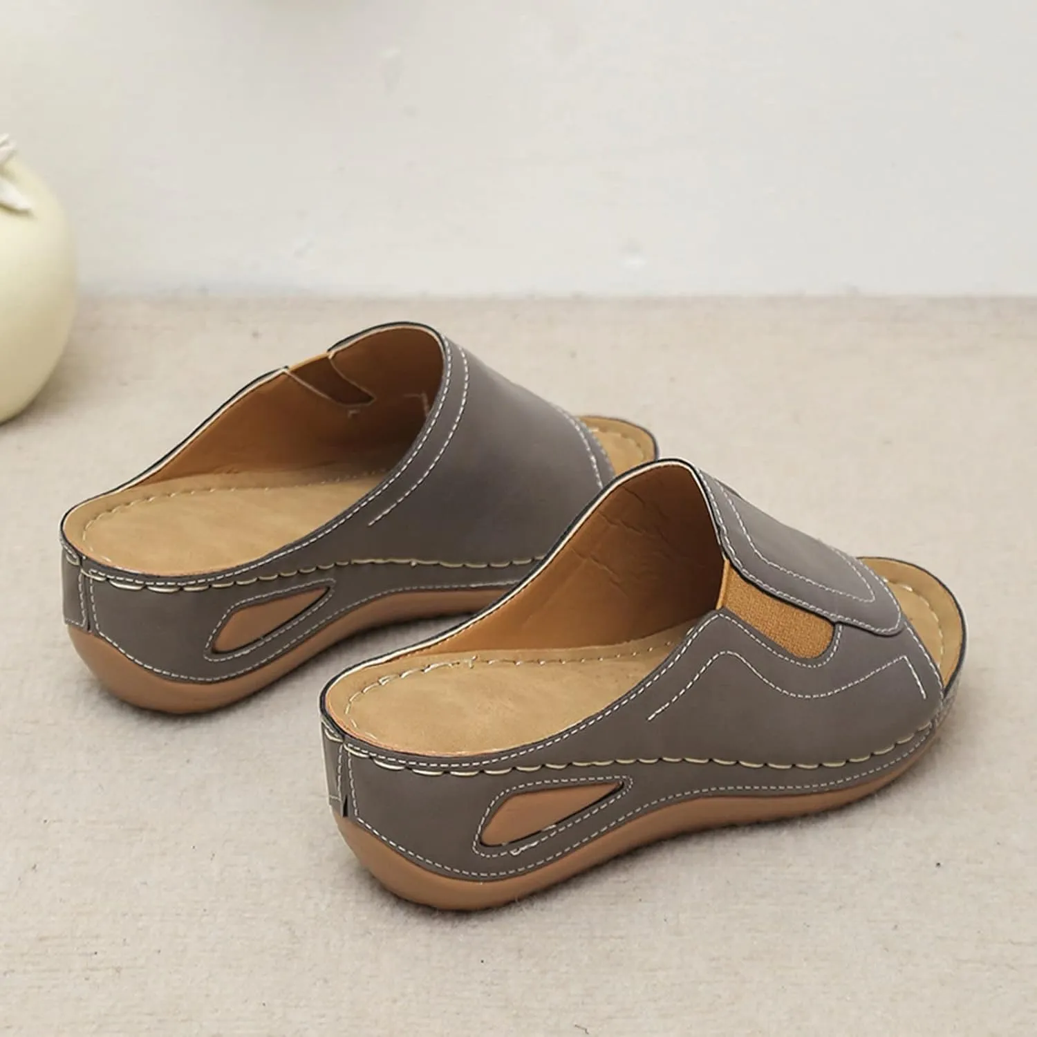 Summer Slides Sandals for Women Non-Slip House Slippers Indoor Outdoor Party Sandals Vacation Sandals for Women