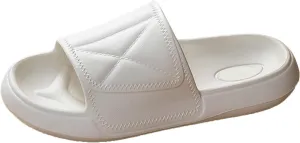 Summer Slides Sandals for Women Non Slip Quick Drying Shower Slides Pillow Slippers Pillow Slippers for Women
