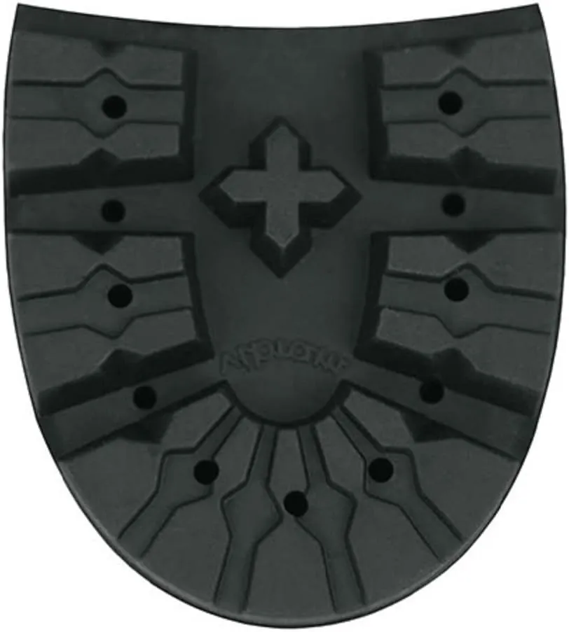 Vibram #100H Montagna Rubber Lug Heel Black Size