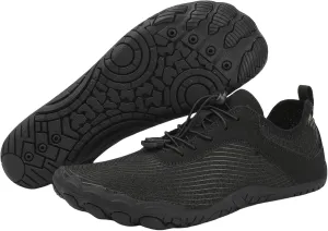 Water Shoes Mens Women Barefoot Outdoor Athletic Sport Shoes Swim Pool Beach Surf Walking Flats Wide Toe Hiking Aqua Flat Sport Diving Sailing Travel Shoe