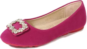 Women Loafers Flat Shoes Rhinestone Bow Summer Slip ons