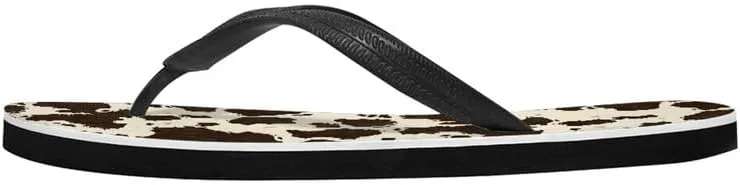 Women Retro Flip Flop Sandal Ginkgo Leaves Casual Thong Sandals Rose Feather Couple Beach Sandals Indoor or Outdoor