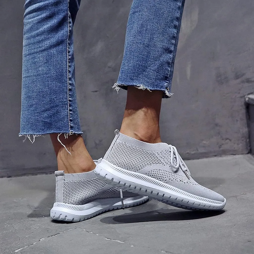 Women Sneakers Black and White High Arch Support Non Slip Work Shoes for Women White Flat Gym Shoes Women Trendy Wedge Sneakers for Women 2023 Zapatos Negros para Mujer Deportivos