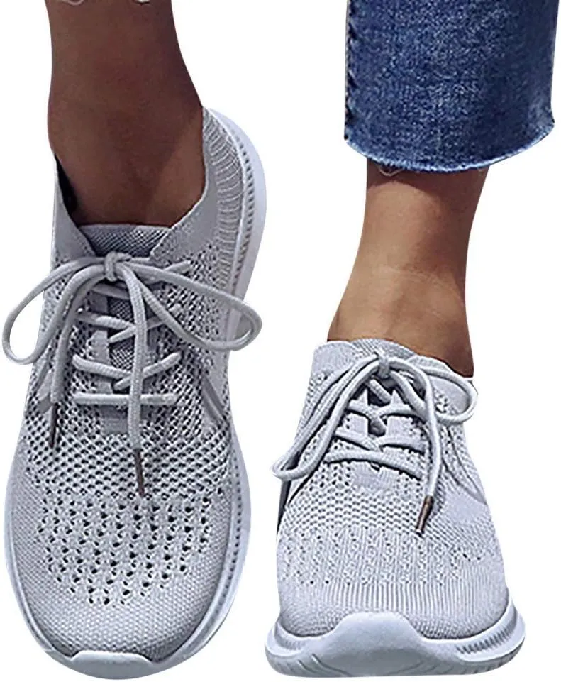 Women Sneakers Black and White High Arch Support Non Slip Work Shoes for Women White Flat Gym Shoes Women Trendy Wedge Sneakers for Women 2023 Zapatos Negros para Mujer Deportivos