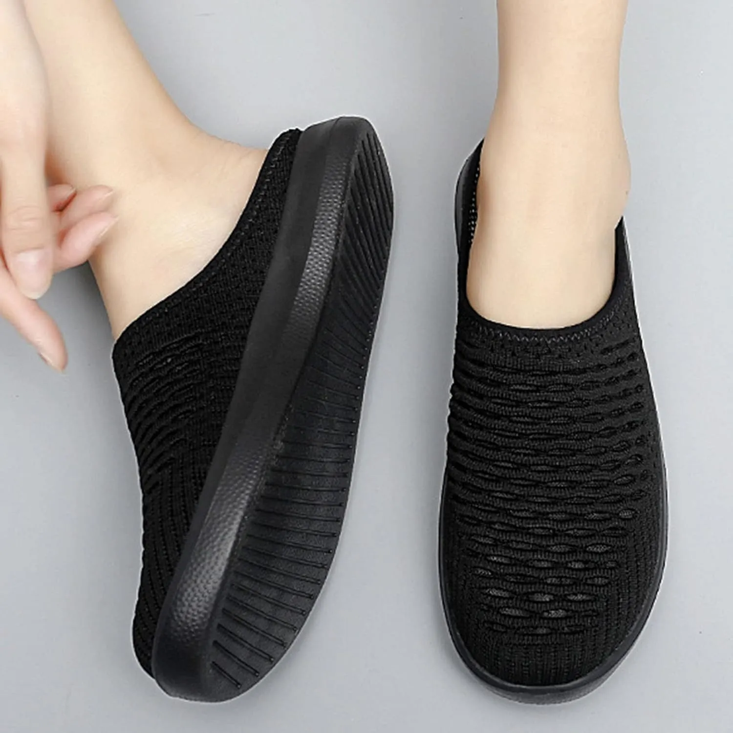 Women Sneakers Non Slip Walking Shoes Casual Shoes for Women Non Slip Lightweight Casual Breathable Tennis Shoes