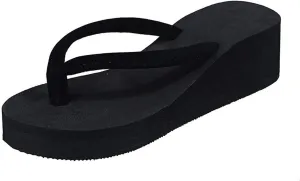 Women's Arch Support Flip Flops Comfortable Beach Sandals Slip On Thong Sandals Comfortable Slippers