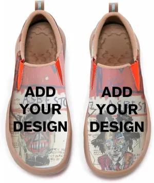 Women's Art Painted Loafers Slip-Ons Ladies Sneaker Soft Sole Anti-Slip Walking Travel Shoes