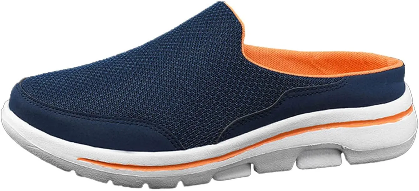 Womens Breathable Mesh Walking Mules Sneakers Mens Running Shoes Mesh Breathable Casual Shoes Trendy Waterproof Sneakers Red Tennis Shoe Loafers Dress Shoe