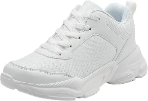 Womens Breathable Sneakers Solid Color Lightweight Slip-on Comfortable Walking Running Shoes Casual Soft Tennis Shoes Non Slip Summer Spring Ladies Shoe