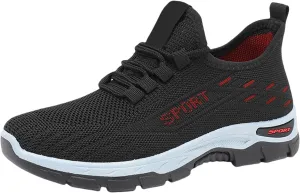 Womens Comfortwear Ortho Shoes Gym Tennis Athletic Mesh Sneakers Lightweigh Arch Support Breathable Sports Walking Shoes