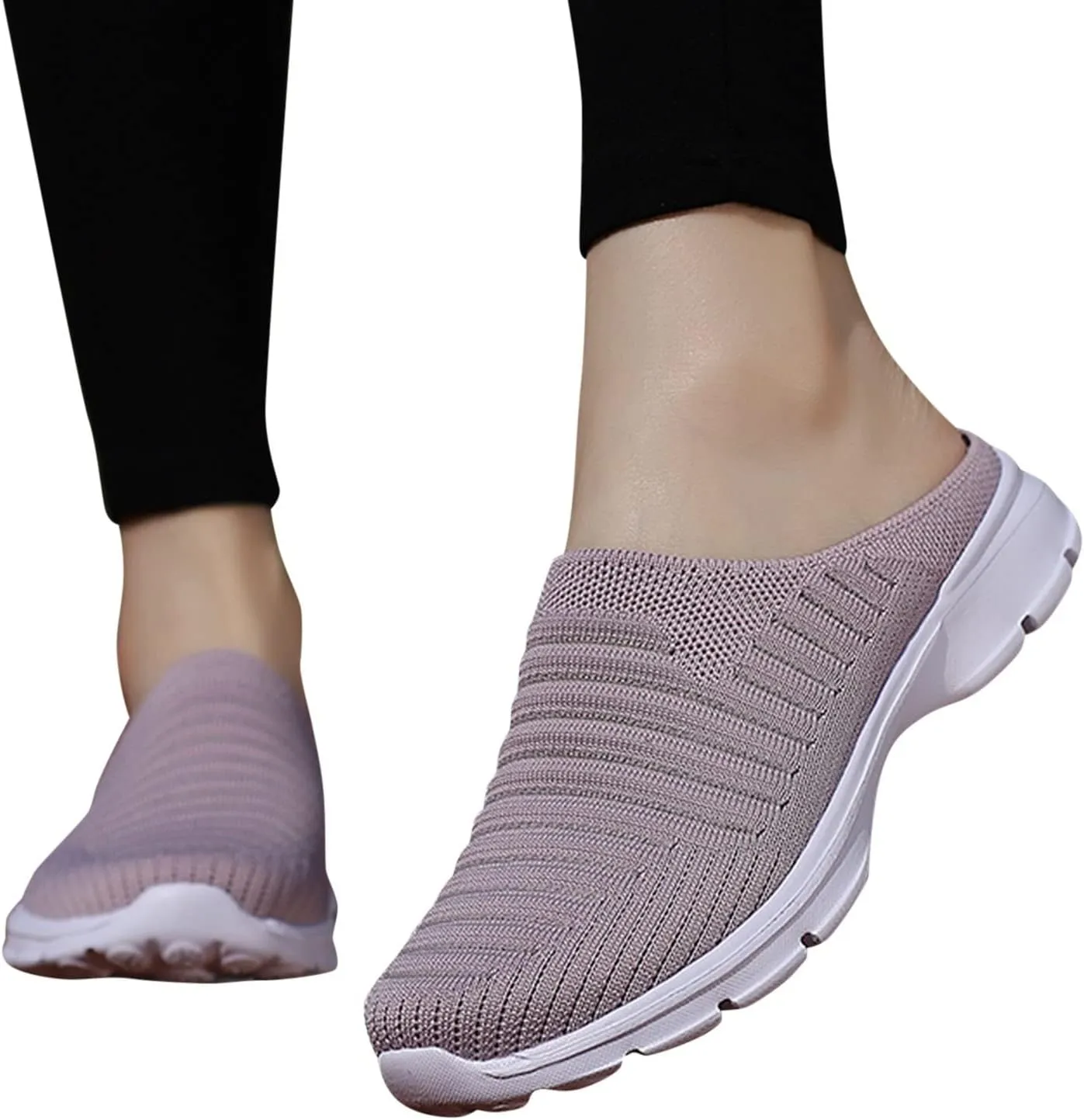 Women's Loafer Flat Walking Sneakers for Women Wide Width Womens Slip On Shoes Round Toe Flats Comfortable Mens Loafers Platform Sneakers for Women