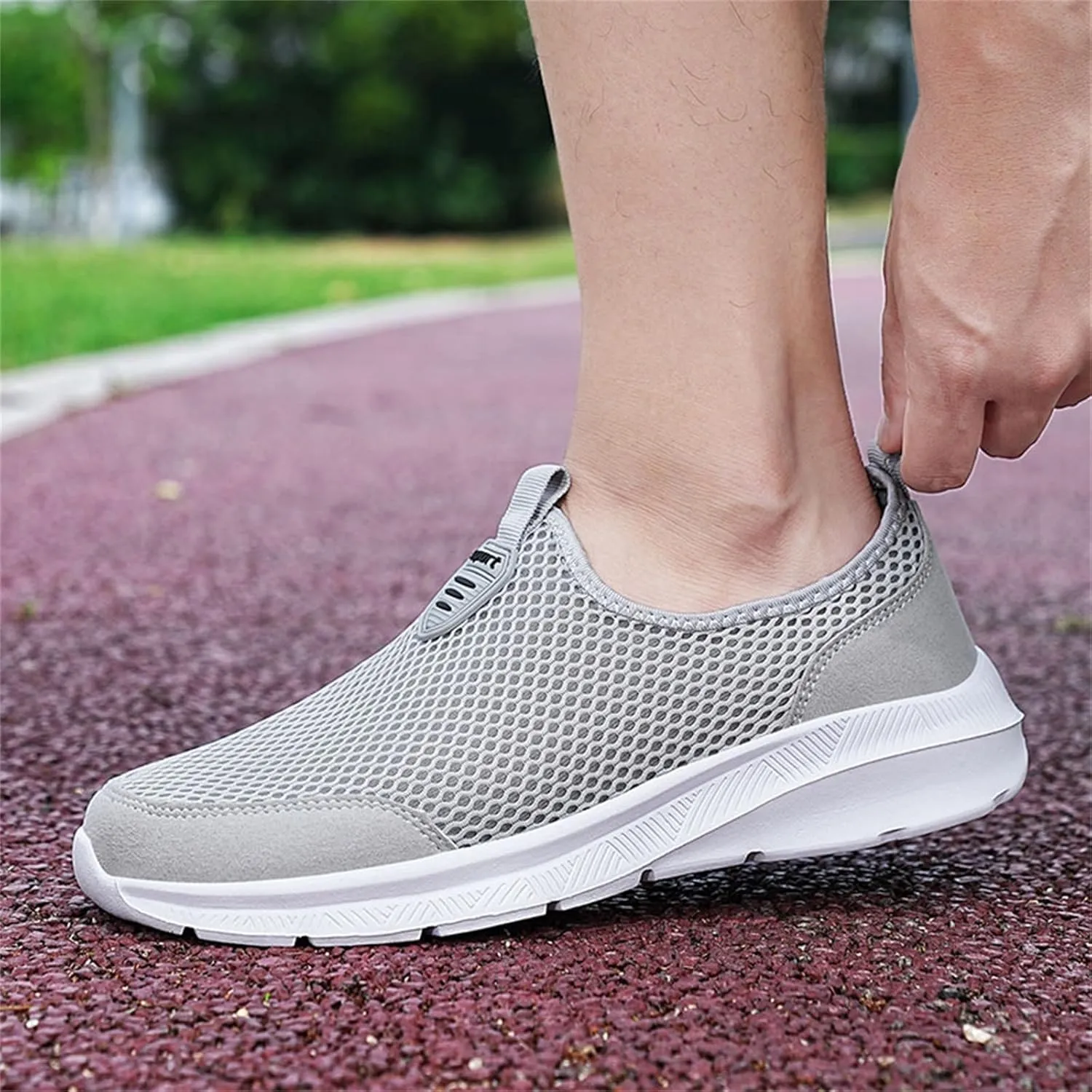 Womens Non Slip Work Shoes Slip On Water Resistant Non Slip Work Shoes Women Sports Women's Casual Shoes Dress Sneakers Black Tennis Shoe Loafers Shoe