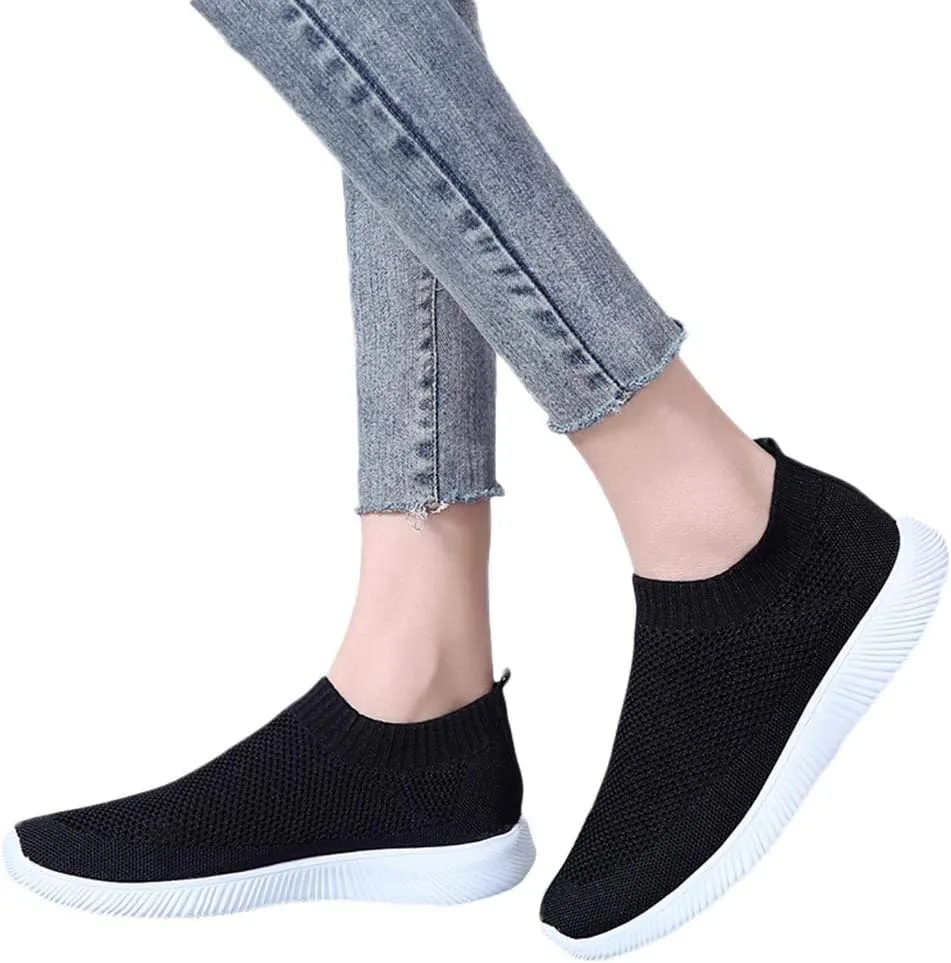 Womens Shoes Sneakers Tenis Antideslizantes para Mujer Azul Marino Women's Running Shoes Black Sole Womens Slip On Sneakers with Arch Support Red Women's Slip On Shoes