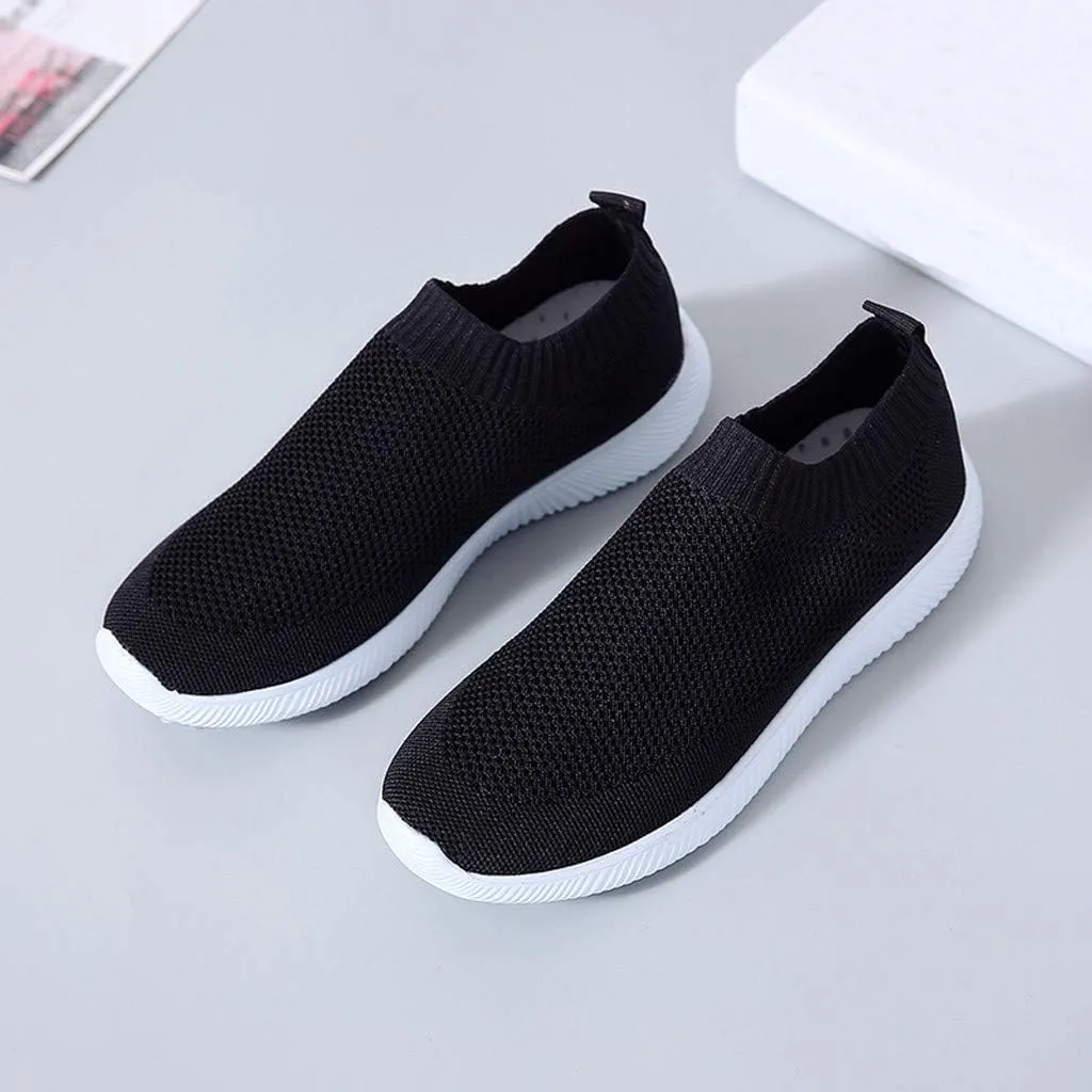 Womens Shoes Sneakers Tenis Antideslizantes para Mujer Azul Marino Women's Running Shoes Black Sole Womens Slip On Sneakers with Arch Support Red Women's Slip On Shoes