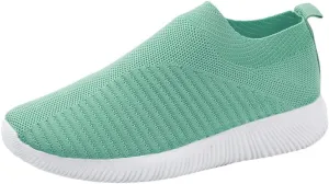 Women’s Slip-On Shoes Casual Lace-Free Walking Loafers Running Shoes for Women Walking Casual Shoes Fashion Sneakers 2025 Brown Tennis Shoe Loafers Casual Slip On