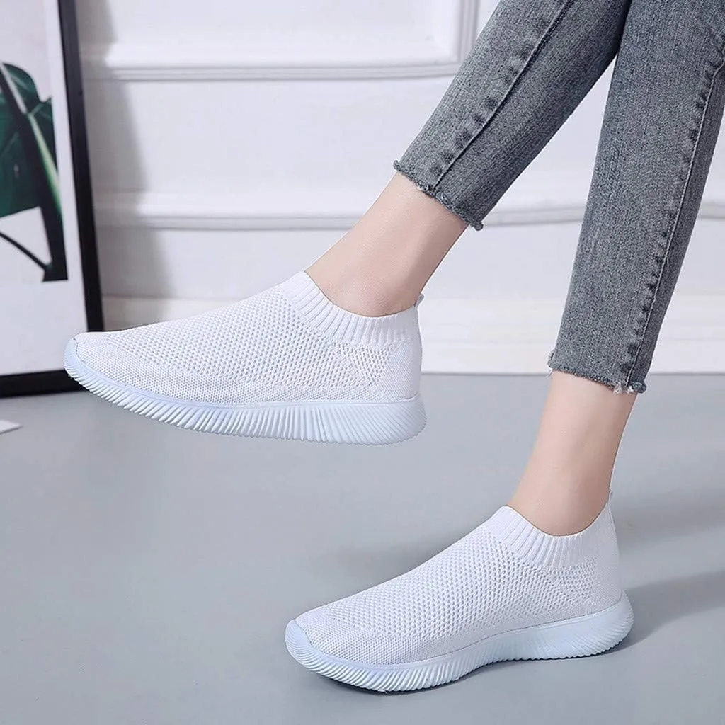 Womens Slip on Walking Shoes Comfort Lightweight Womens Running Shoes Comfortable Casual Shoes for Fall Casual Sneakers Waterproof Tennis Shoe Trainers Shoe