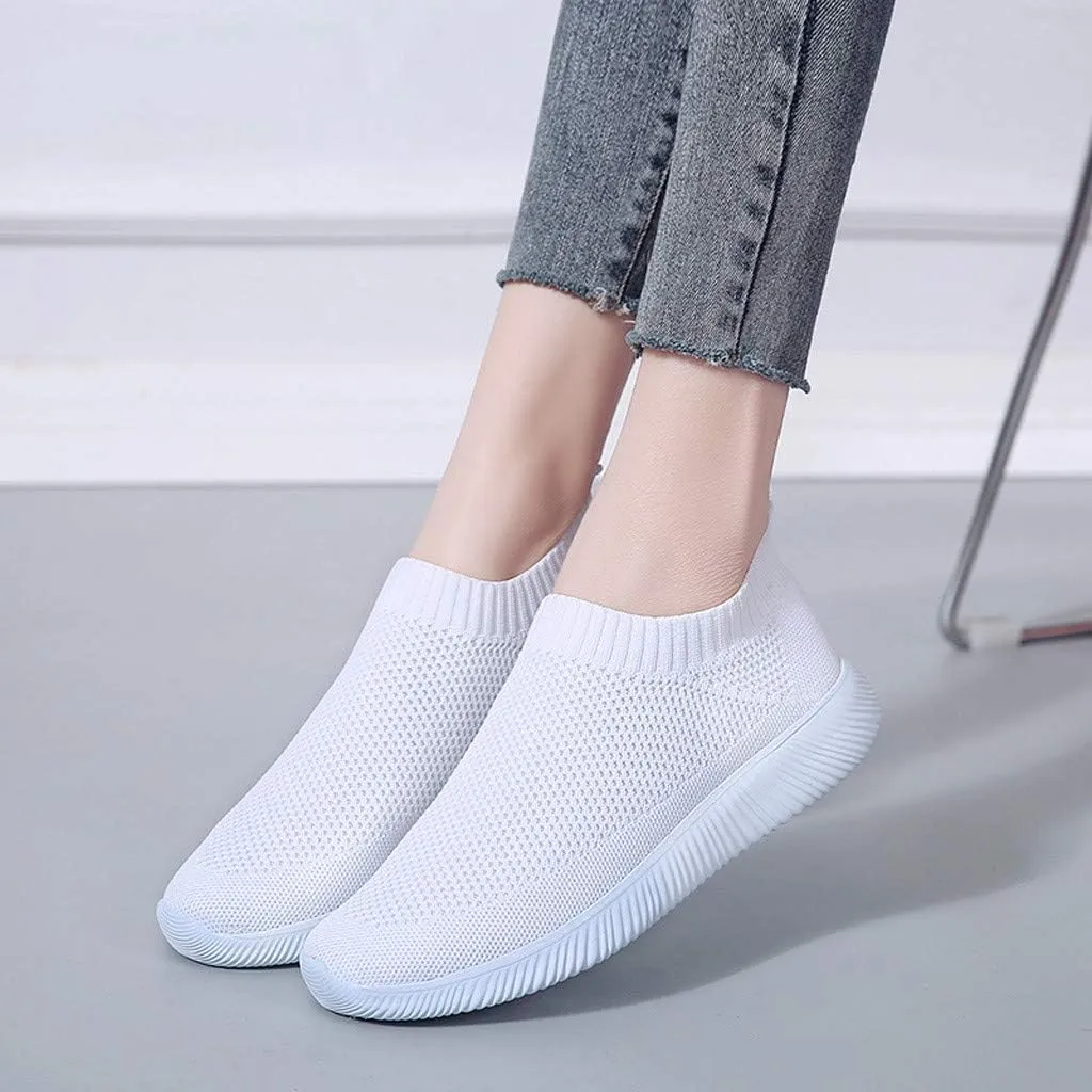 Womens Slip on Walking Shoes Comfort Lightweight Womens Running Shoes Comfortable Casual Shoes for Fall Casual Sneakers Waterproof Tennis Shoe Trainers Shoe