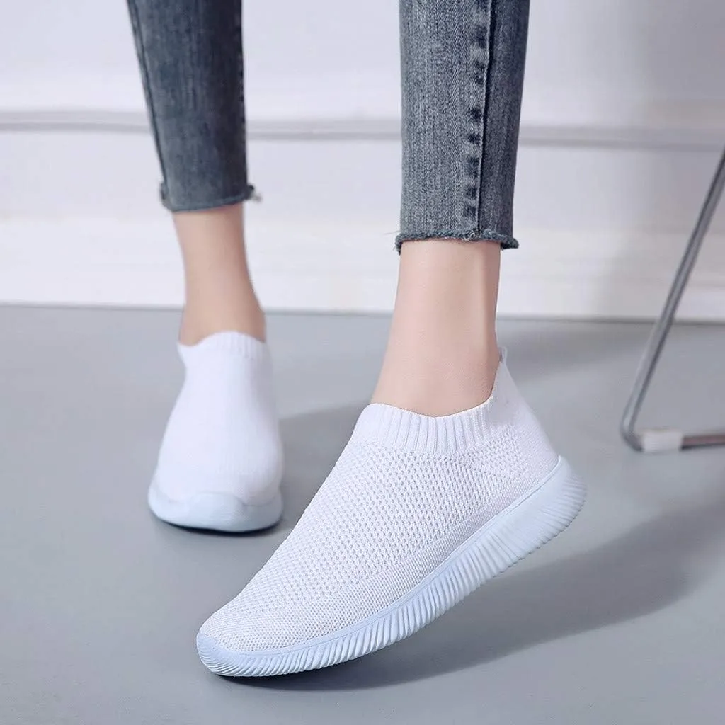 Womens Slip on Walking Shoes Comfort Lightweight Womens Running Shoes Comfortable Casual Shoes for Fall Casual Sneakers Waterproof Tennis Shoe Trainers Shoe