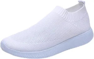 Womens Slip on Walking Shoes Comfort Lightweight Womens Running Shoes Comfortable Casual Shoes for Fall Casual Sneakers Waterproof Tennis Shoe Trainers Shoe