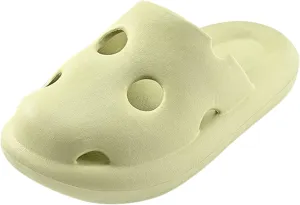 Women's Summer Beach Slides Sandals Non Slip Quick Drying Shower Slides Open Toe Shower Shoes Slides for Women