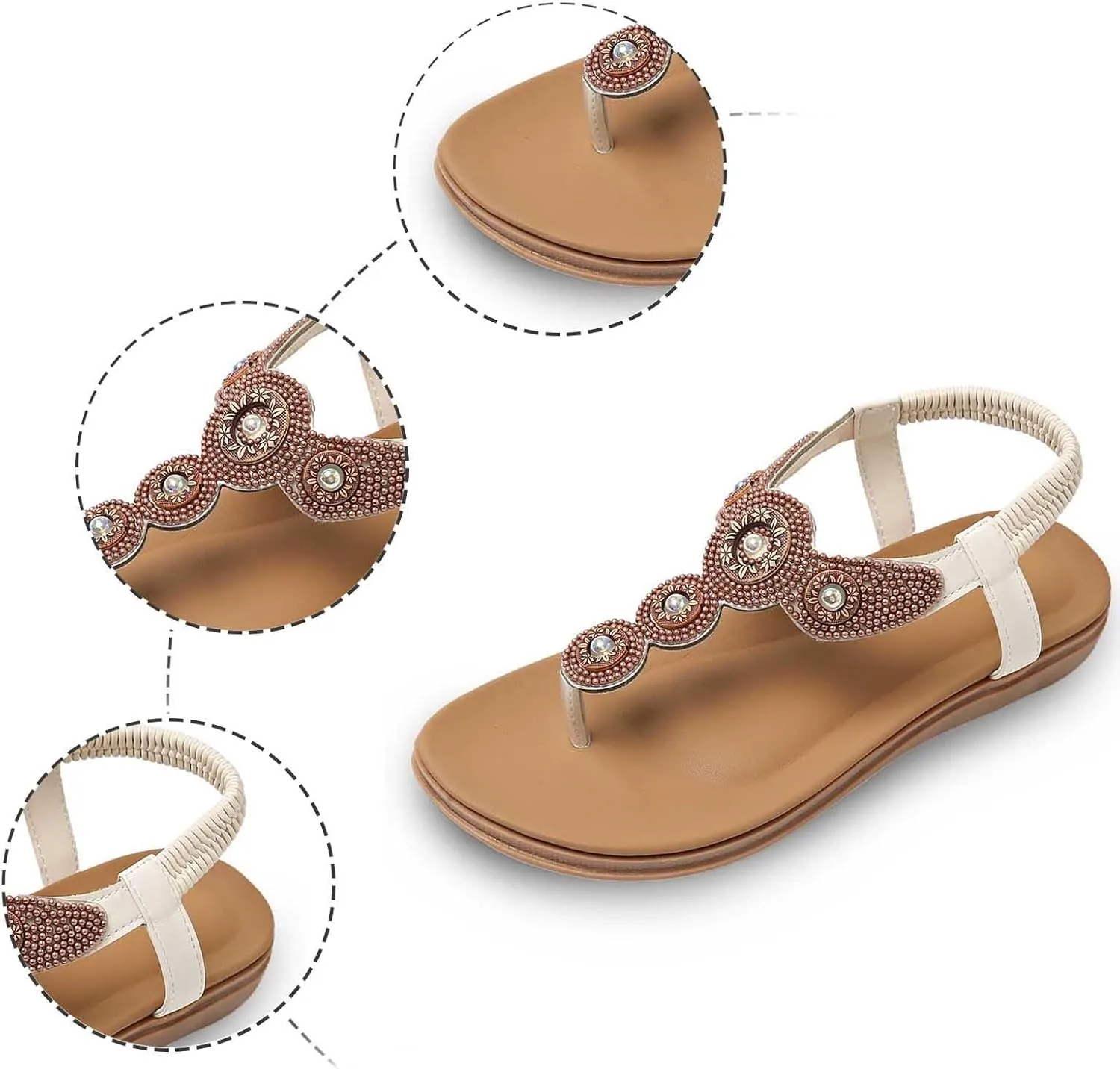 Women's Summer Fashion Leather Sandals Breathable Comfortable Non Slip Shoes Women Summer Sandals 2017