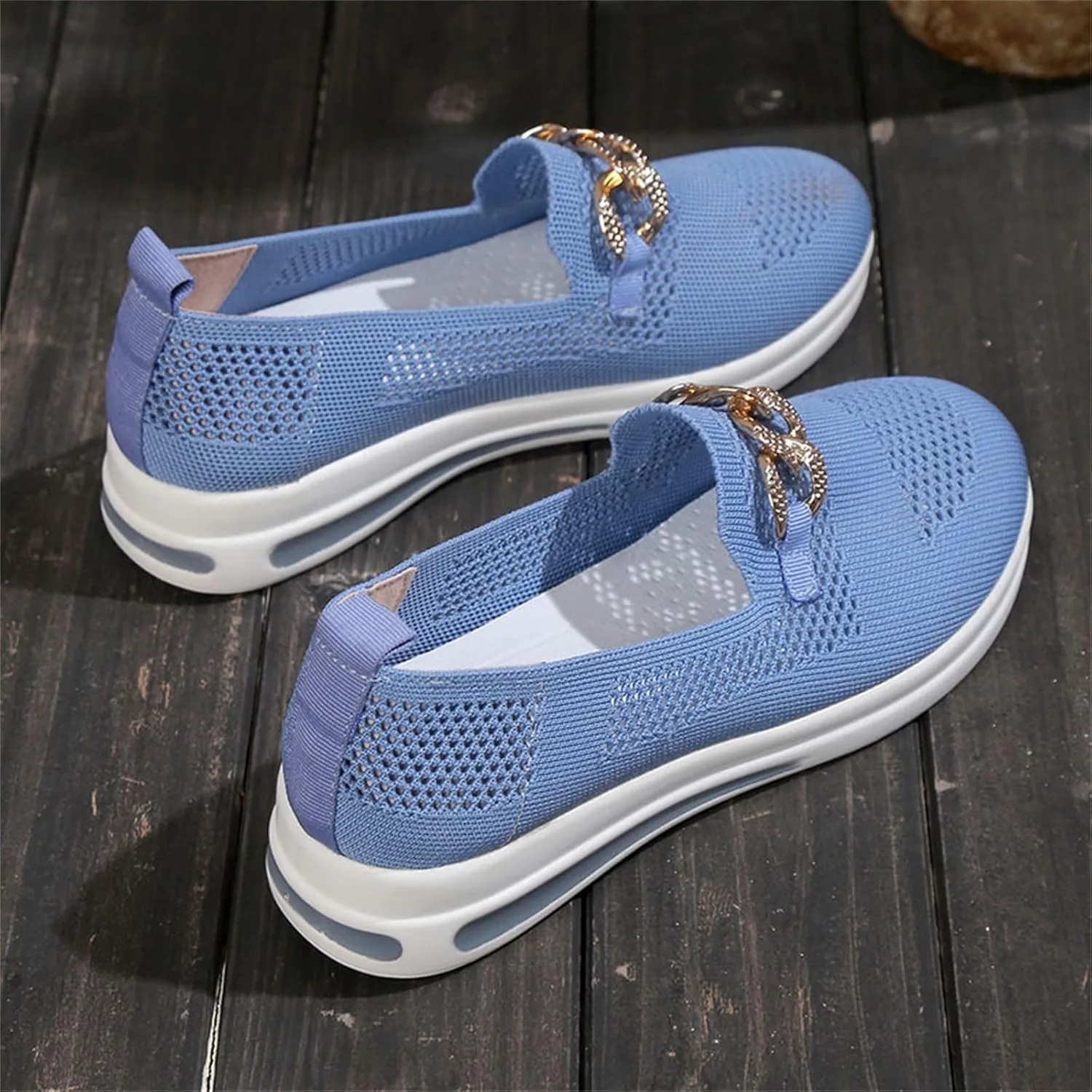 Womens Walking Shoes Trendy Orthopedic Shoes Breathable Mesh Loafers Wide Walking Sneakers Lightweight Non Slip Shoes