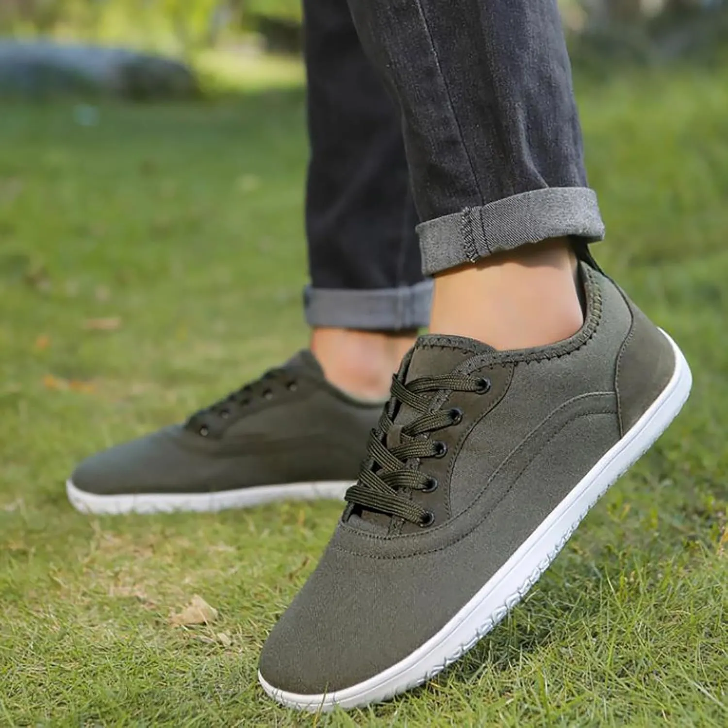 Womens Walking Sneakers Barefoot Shoes Women Men's Wide Minimalist Barefoot Sneakers Loafers for Women Casual Womens Loafers Wide Width Slip On Sneakers Men Wide Width