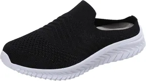 Womens Walking Tennis Shoes Lightweight Orthopedic Loafers Casual Breathable Sneakers Comfortable Mules Casual Garden Clogs
