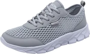 Womens White Tennis Shoes Black Sneakers for Women Men's Running Shoes Comfortable Dressy Slip on Black Loafers Women Platform Women's Sneakers with Arch Support