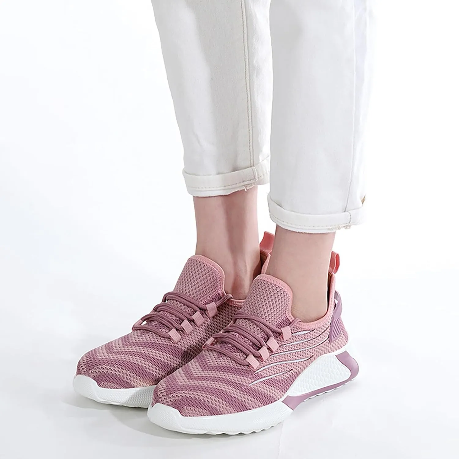 Women's Woven Orthopedic Breathable Soft Shoes Walking Shoes Women Boots Ladies Casual Shoes Platform Sneakers Steel Toe Tennis Shoe Loafers Shoe